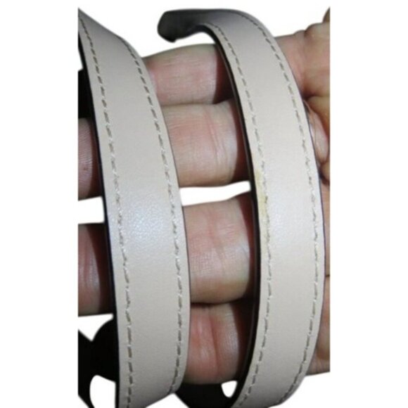 Michael Kors Grey Saffiano Leather Bucket Bag Tote Handbag Satchel - Picture 8 of 14